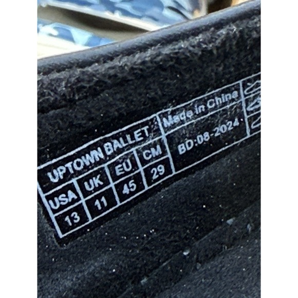 Vionic Womens Uptown Ballet Slip-ons Black Leather 13 Medium Supportive New - Picture 6 of 6